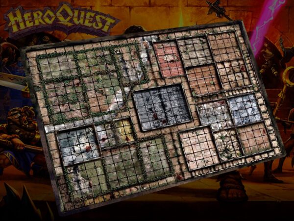 Tapete Heroquest Túmulo (Hombres Bestia)