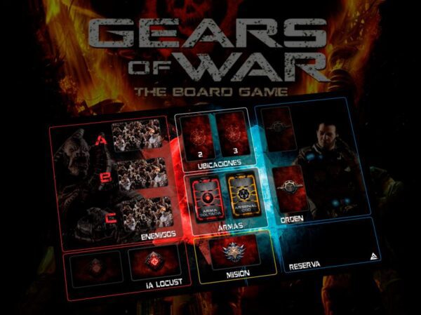 Tapetes hoja de referencia para Gears of war