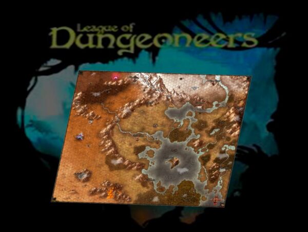 Conjunta Tapete para League of Dungeoneers (Furia de los elementos)